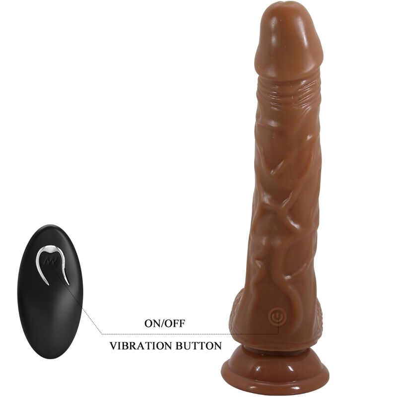 Vibromasseur Réaliste Bodach Rotatif Ventouse Télécommande 7 Modes - Baile