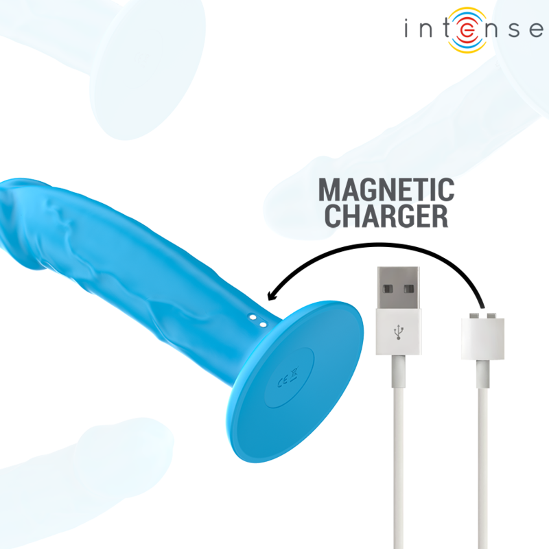 Vibromasseur Réaliste Phoebe 10 Vibrations Télécommande Étanche - Intense