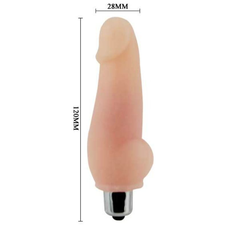 Vibromasseur Réaliste Super Mini Mavouvin TPR Toucher Peau - Baile