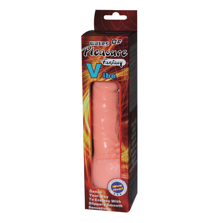Vibromasseur Réaliste Vagues de Plaisir 19,5 cm Vibrations Réglables - Baile