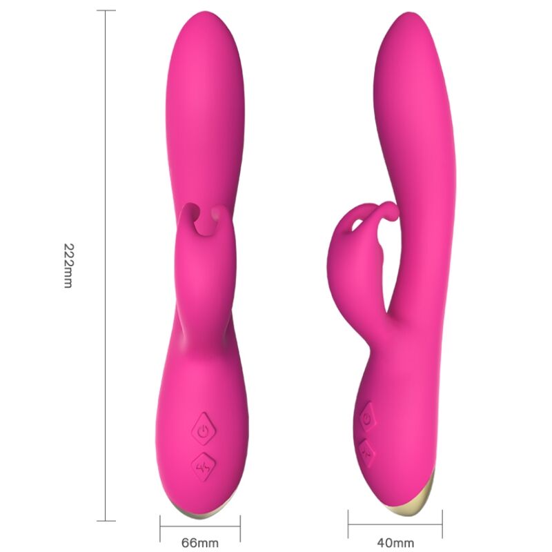 Vibromasseur Rabbit Bonnie - Double Stimulation Silicone - Armony