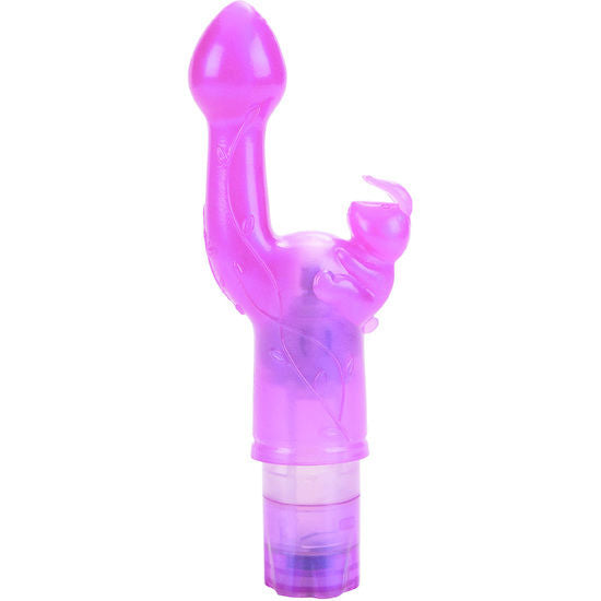 Vibromasseur Rabbit Bunny Kiss - Tête Flexible Double Moteur - CalExotics