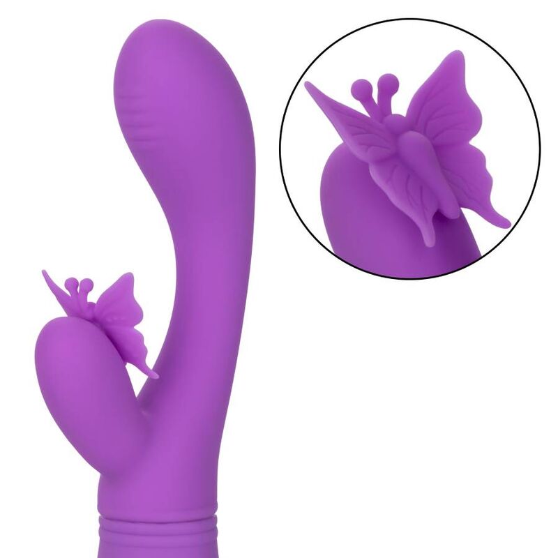 Vibromasseur Rabbit Butterfly Kiss Flutter - Papillon Battant - CalExotics