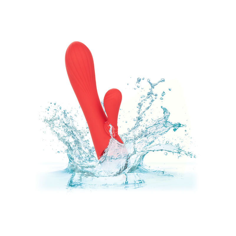 Vibromasseur Rabbit Chauffant Palisades Passion Teaser Oscillant - CalExotics