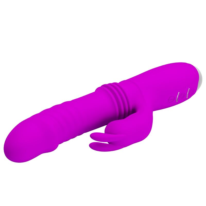 Vibromasseur Rabbit Dorothy Rechargeable 12 Vibrations 3 Poussées - Pretty Love