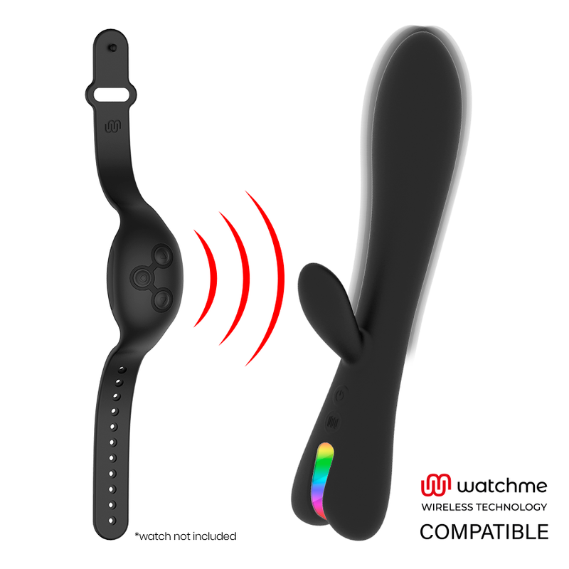 Vibromasseur Rabbit Erik Watchme Connecté 10 Vibrations Rechargeable - Brilly Glam