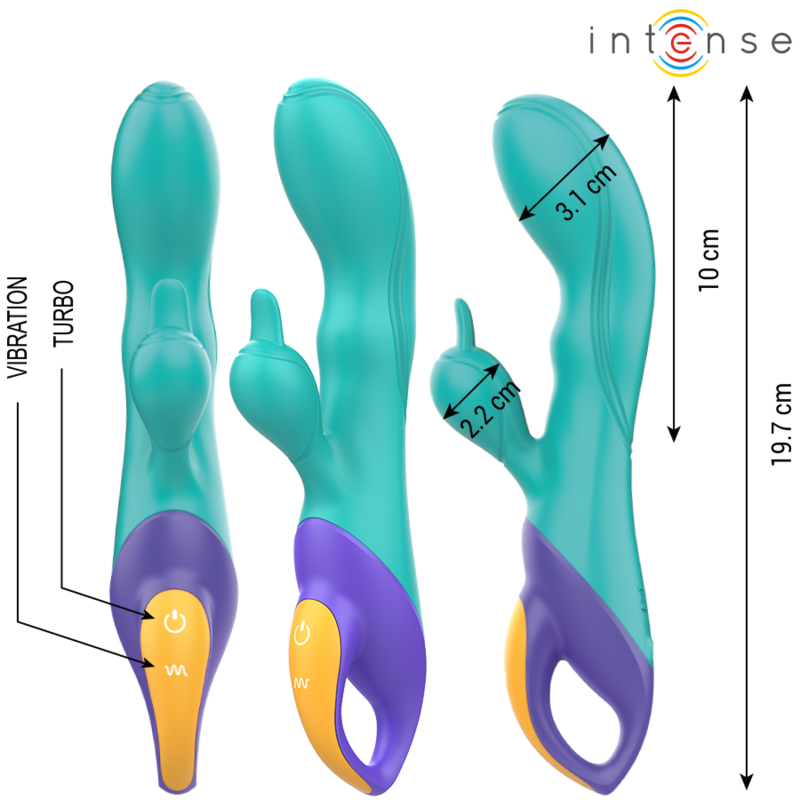 Vibromasseur Rabbit Fred Double Stimulation Rechargeable IPX7 - Intense