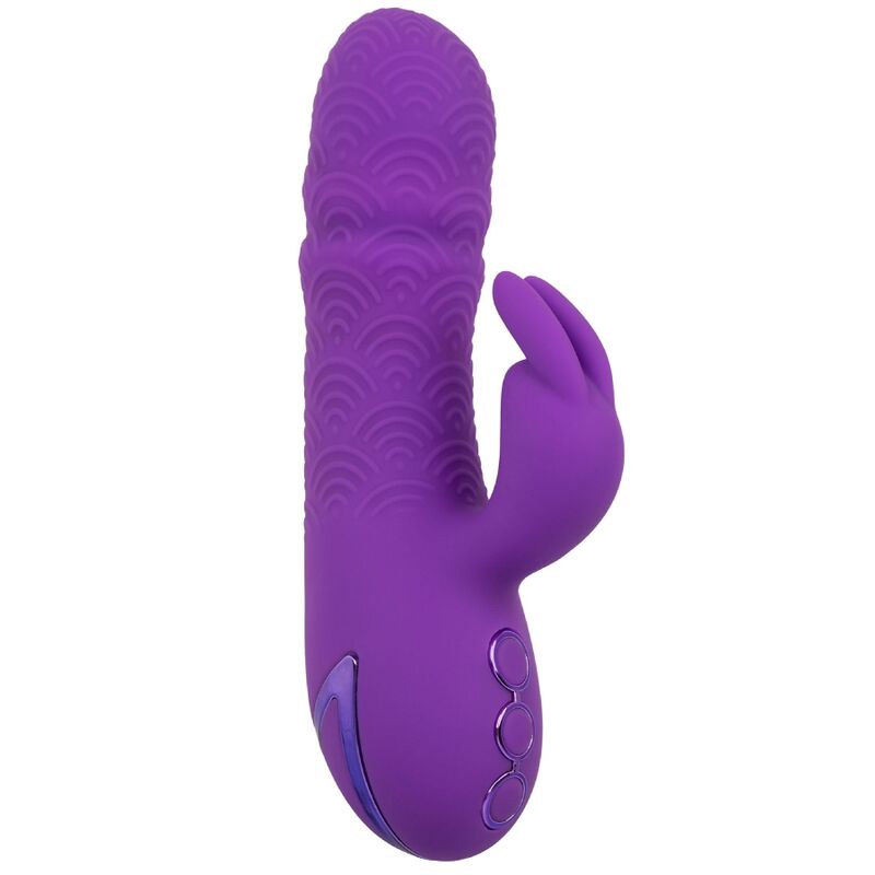 Vibromasseur Rabbit Manhattan Beach Marvel Poussée 10 Vibrations IPX7 - Calexotics