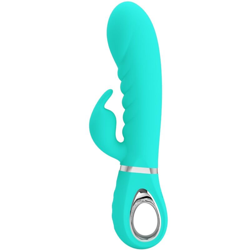 Vibromasseur Rabbit Prescott Point G Flexible Mémoire - Silicone - Pretty Love