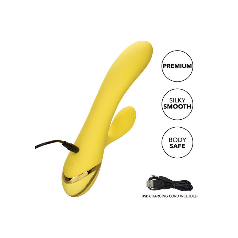 Vibromasseur Rabbit San Diego Seduction Rotation Point G Étanche - CalExotics