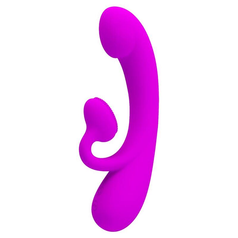 Vibromasseur Rabbit Sincere Palette Clitoridienne 10 Vibrations USB - Pretty Love