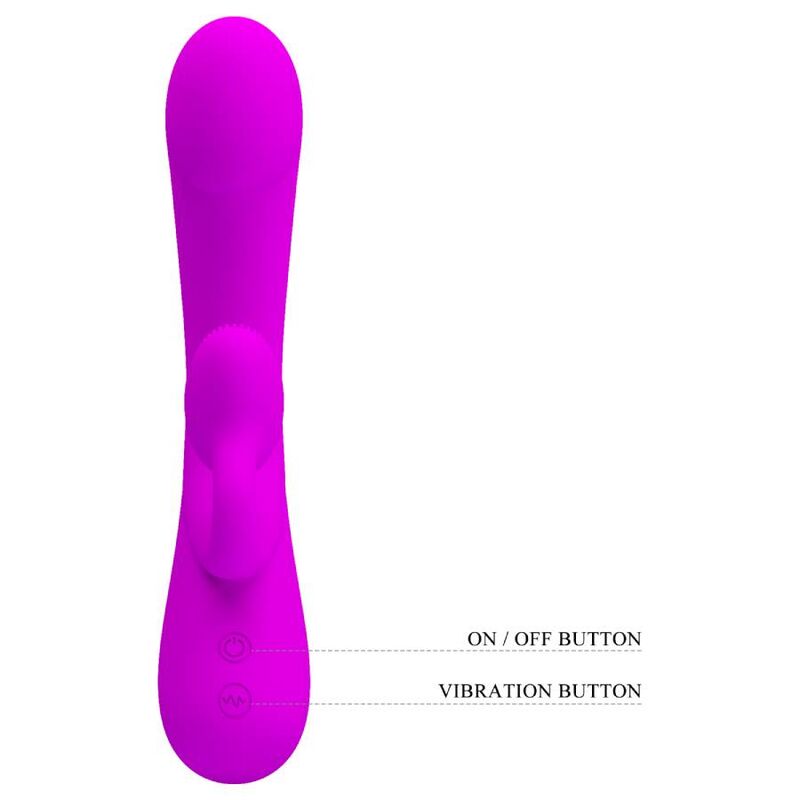 Vibromasseur Rabbit Sincere Palette Clitoridienne 10 Vibrations USB - Pretty Love