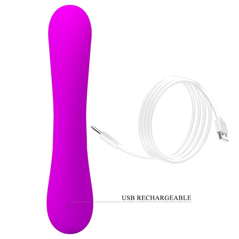 Vibromasseur Rabbit Sincere Palette Clitoridienne 10 Vibrations USB - Pretty Love