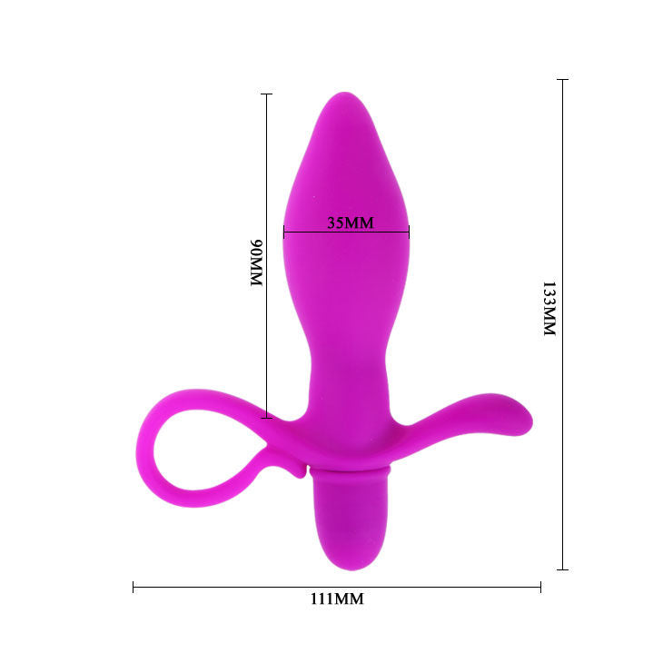 Vibromasseur Rabbit Taylor Double Stimulation 10 Modes Silicone - Pretty Love