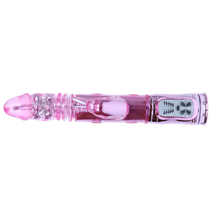 Vibromasseur Rabbit Throbbing Bunny Rotatif 10 Vitesses Rechargeable - Baile