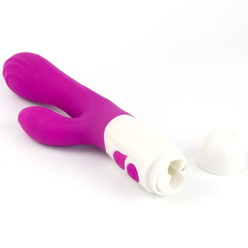 Vibromasseur Stimulateur Happy 20 Modes Silicone Violet - Armony