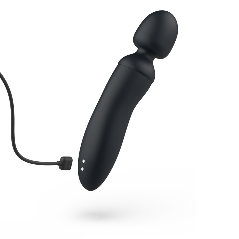Vibromasseur Wand Bthrilled Premium Tête Flexible Rechargeable Noir - B Swish