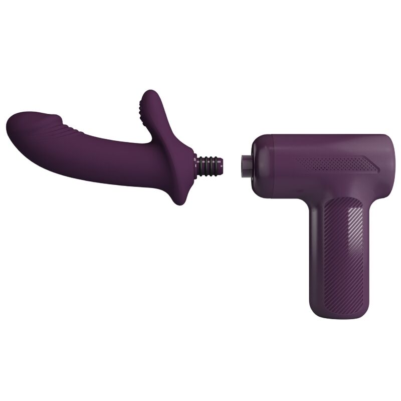 Vibromasseur Wand DJ Scholar 5 Réglages de Poussée Rechargeable - Pretty Love