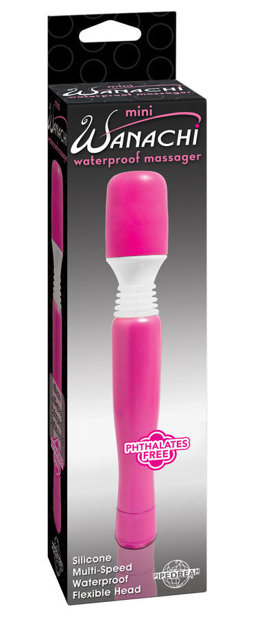 Vibromasseur Wand Mini Sans Fil Moteur Silencieux 21 cm - Wanachi