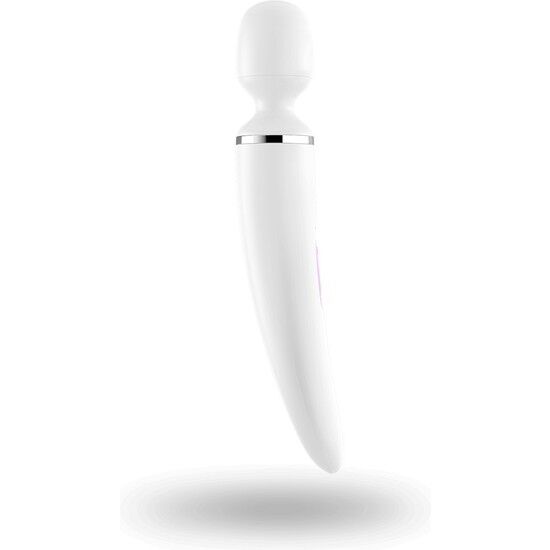 Wand Vibromasseur Puissant Wander Silicone Rechargeable Étanche - Satisfyer