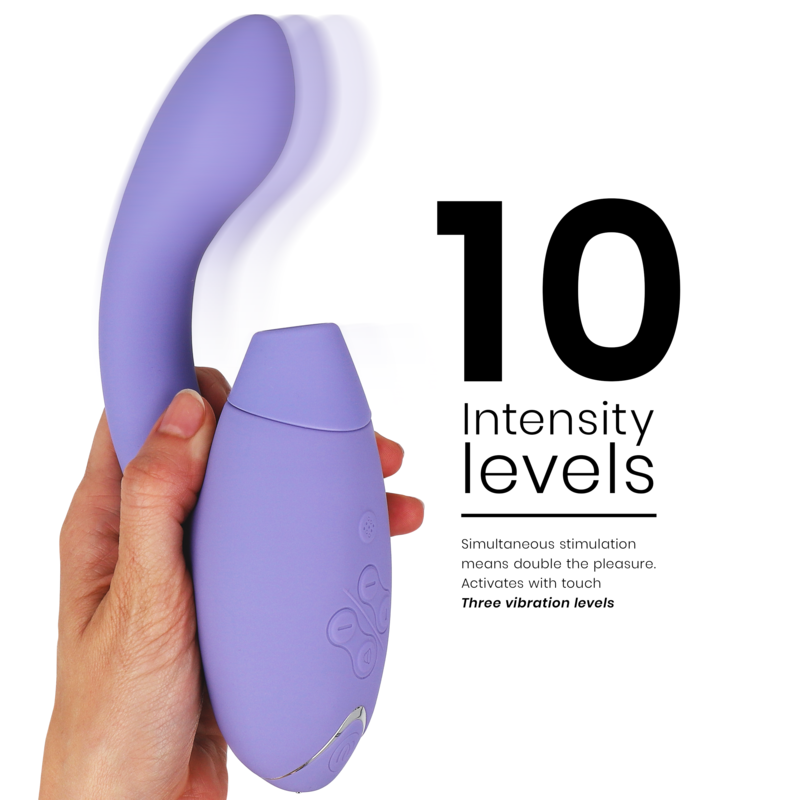 Womanizer Duo 2 Stimulateur Double - Pleasure Air et Point G - 14 Intensités